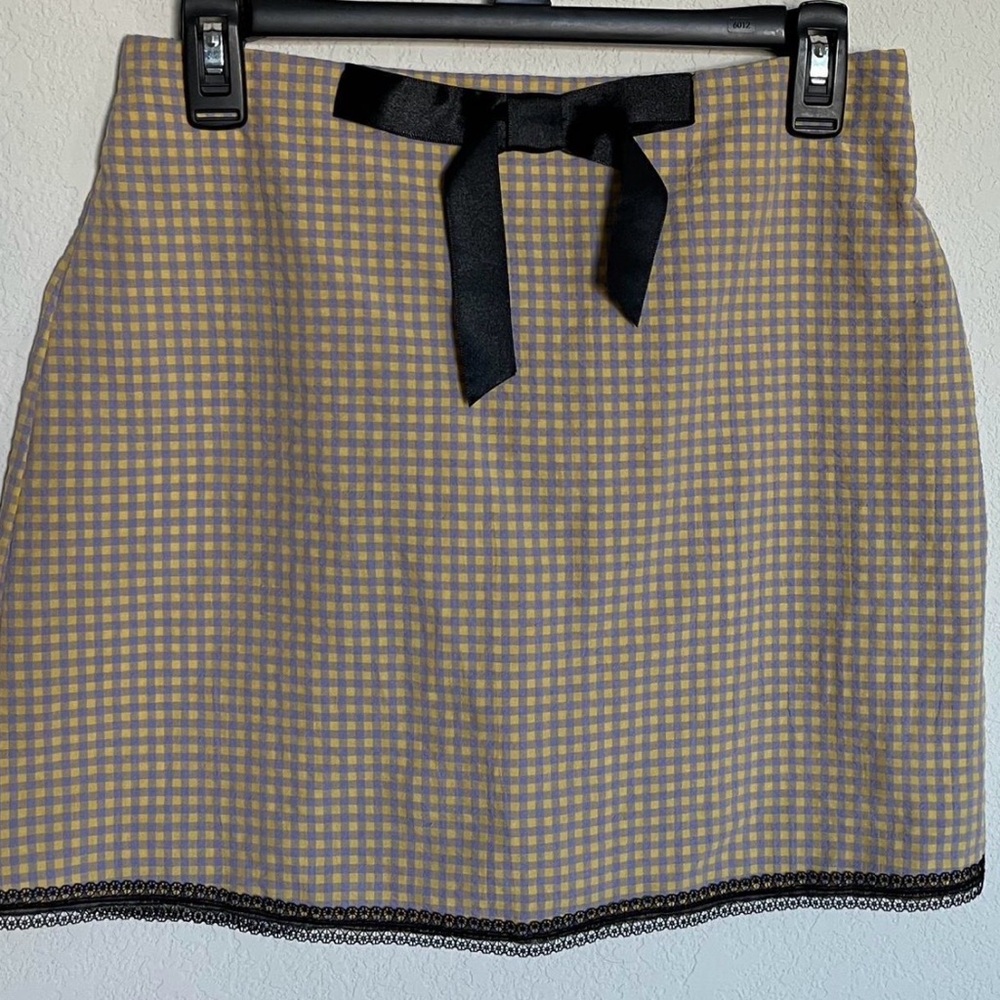 Love+Bite Checkered Skirt